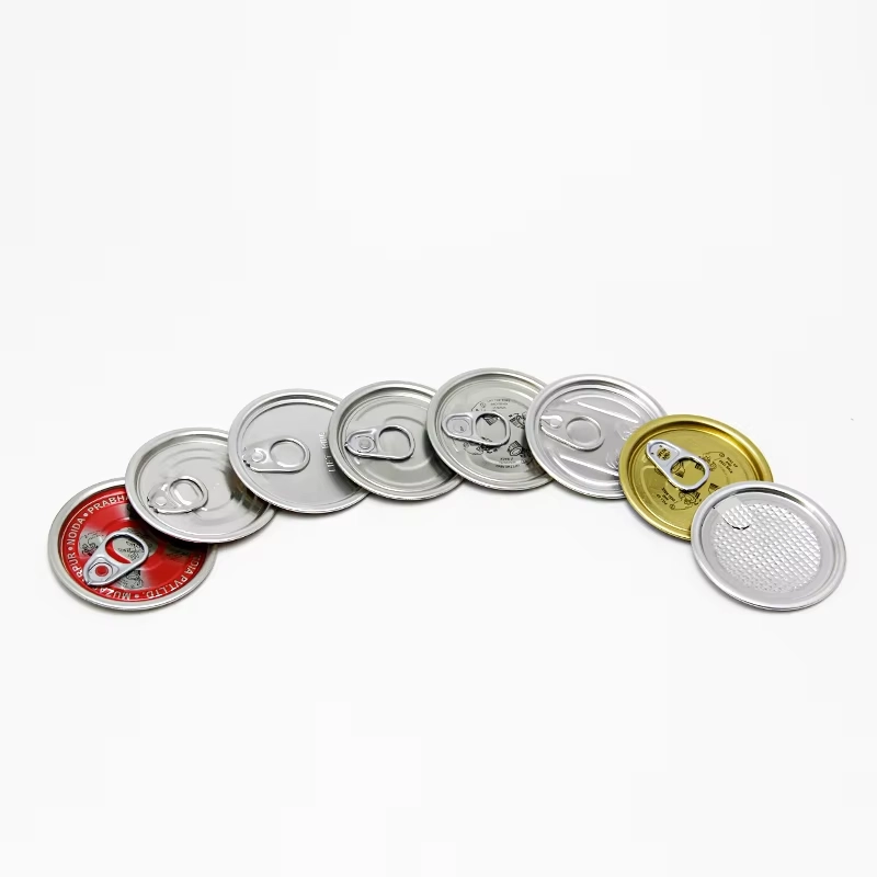 metal can tin can lid seal lid easy open end - Huihua