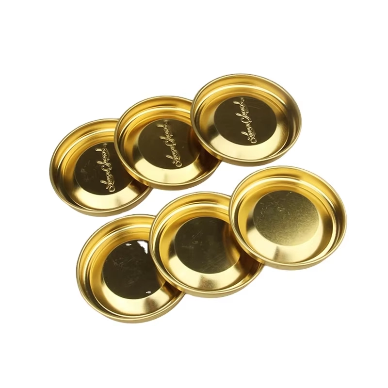 gold metal lids - Huihua