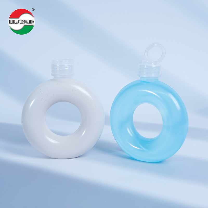 Donut Shaped PP Plastic Bottle