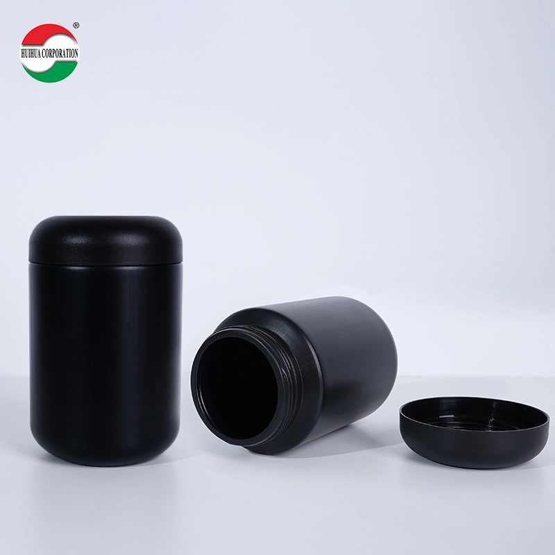 pill shape HDPE jars - Huihua