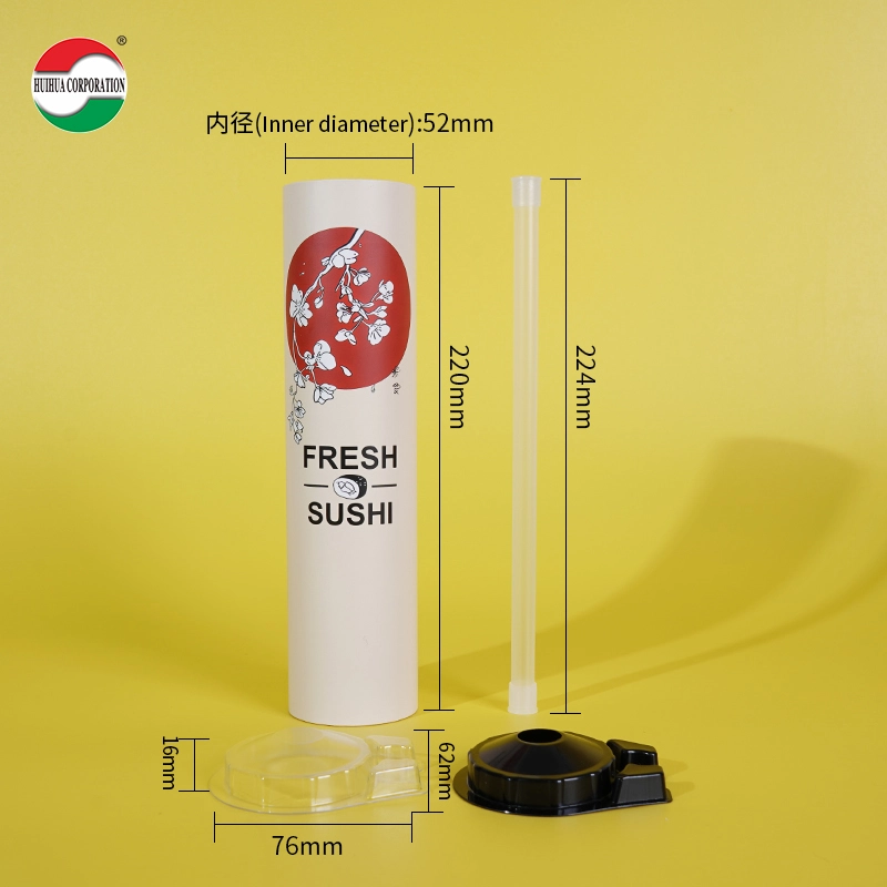 paper tube sushi - Huihua