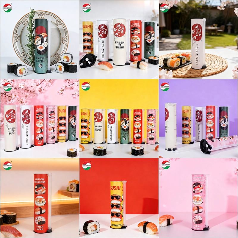 food grade paper tube for sushi - Huihua
