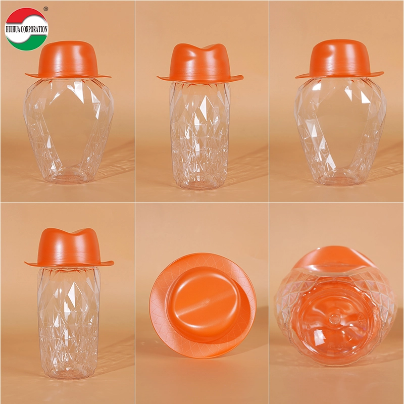 diamond shape patent PET jars six sides - Huihua diamond shape patent PET jars six sides - Huihua