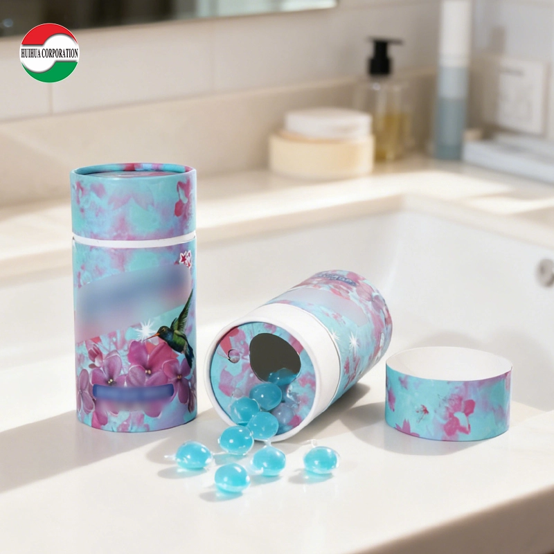 printed paper tube for Laundry Beads - Huihua printed paper tube for Laundry Beads - Huihua