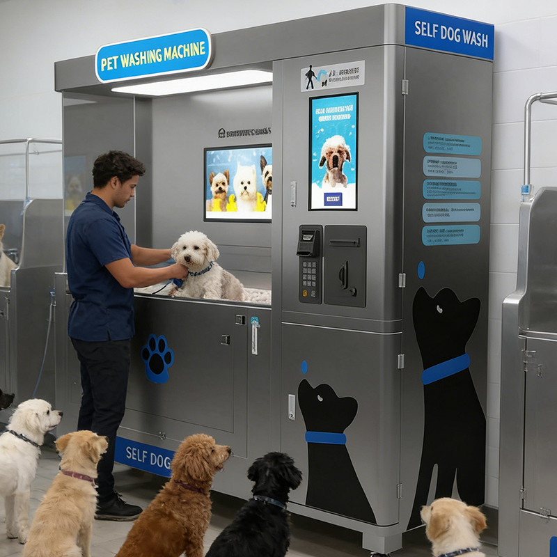 Dog washing machine Dog washing machine